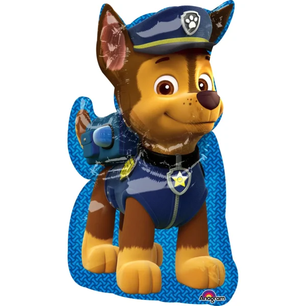 Μπαλόνι 3D foil Chase - Paw Patrol, για παιδικό party.
