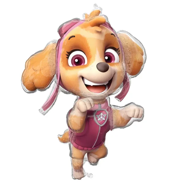 Μπαλόνι 3D foil Skye - Paw Patrol, για παιδικό party.