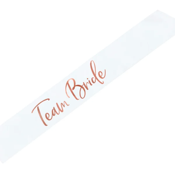 Αξερουάρ κορδέλα για τις φίλες της νύφης- Team Bride.