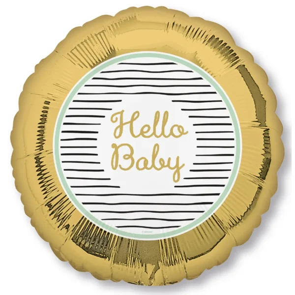 Μπαλόνι 3D foil Hello Baby, για party ενηλίκων.
