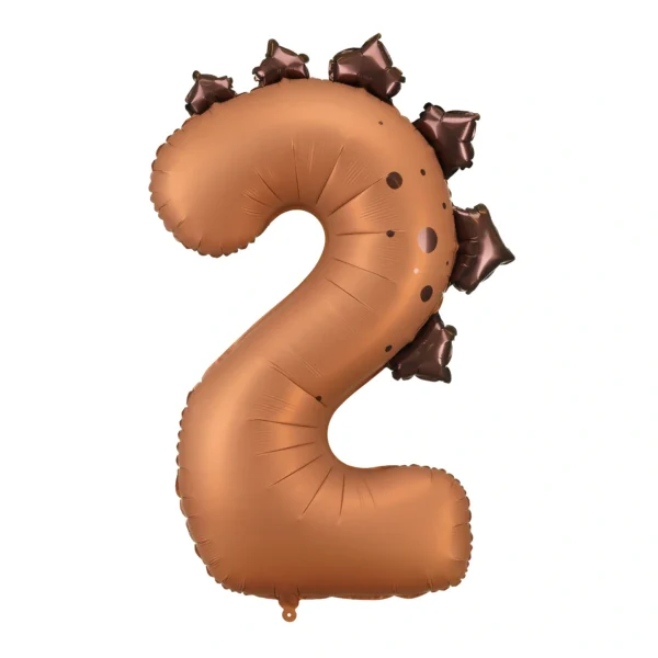 Μπαλόνι 3D foil νούμερο ''2'' για παιδικό party.