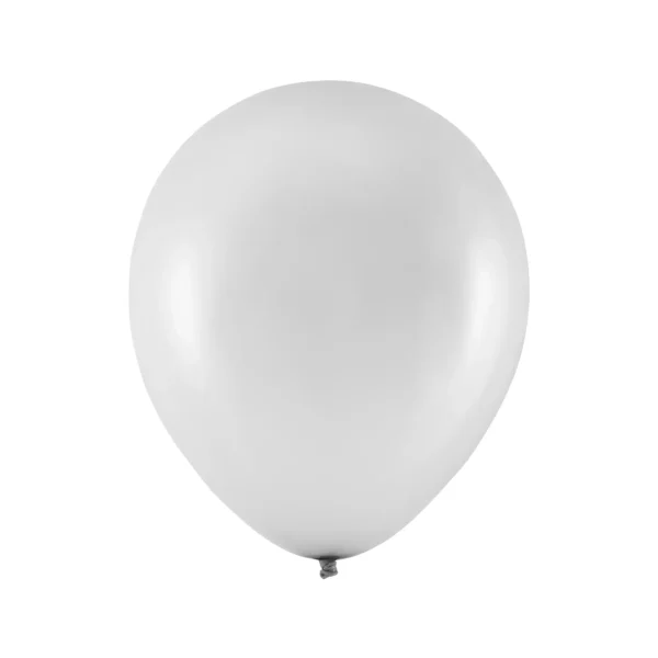 Μπαλόνια Latex Μεταλλικό Ασημί για party.