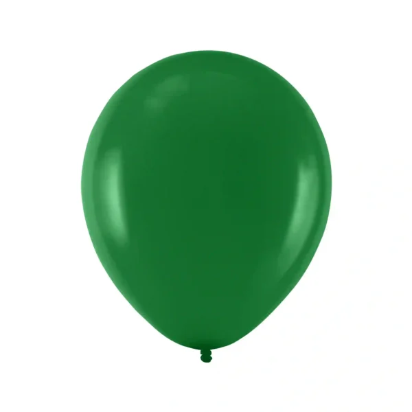 Μπαλόνια Latex σκούρο πράσινο για party.