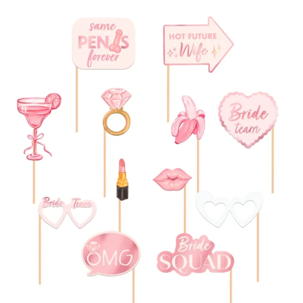 Αξερουάρ για φωτογραφίες Bride To Be για party ενηλίκων.