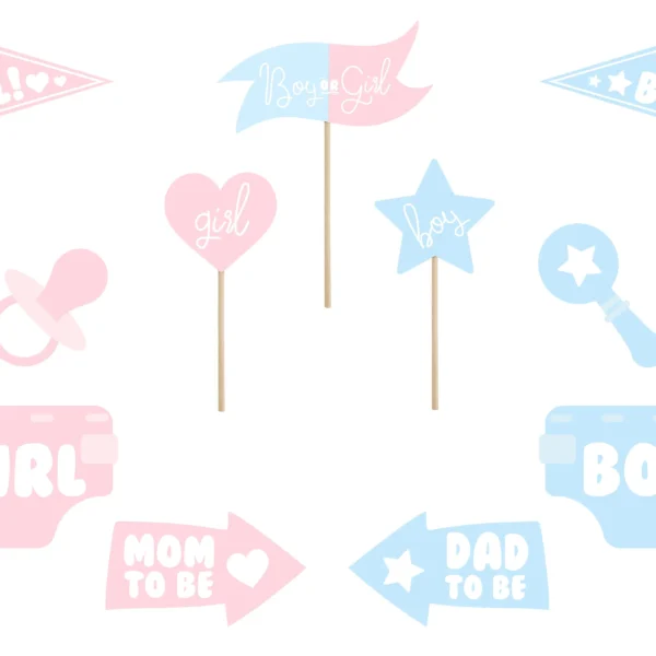 Αξερουάρ για φωτογραφίες ''Gender Reveal'' για party ενηλίκων.